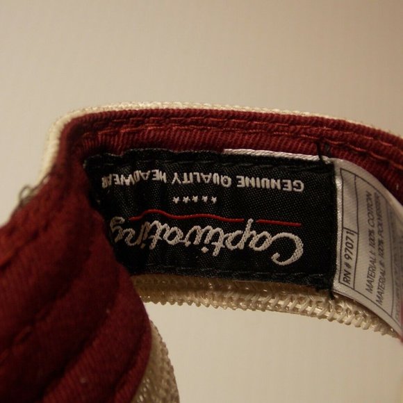 NWT NCAA Virginia Tech Hokies Logo Hat Cap Visor C - Picture 7 of 7